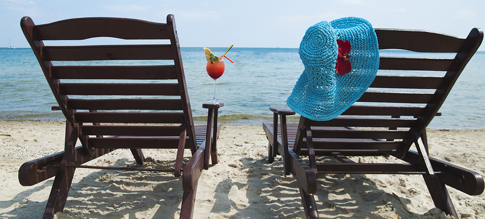 beach chairs